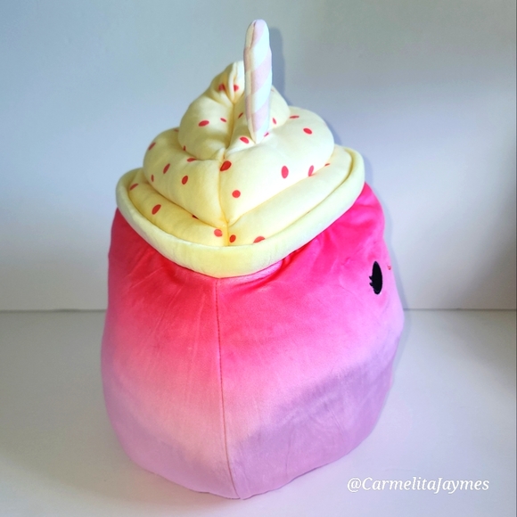 SCARLET 🔄 CINNAMON 🧋🍓 Strawberry & Frozen Yogurt Large Flip A Mallow ☆》NWT《☆ - Picture 7 of 11